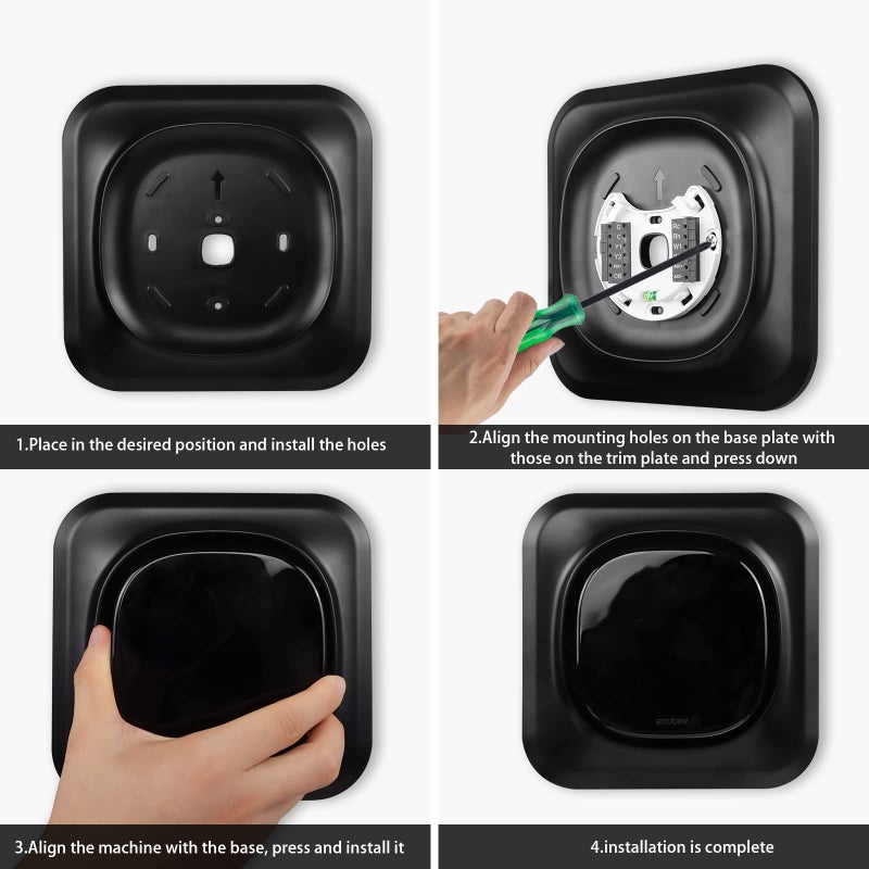 هولاكا قوس لوحة الحائط لعام 2022 الجديد! ecobee منظم الحرارة الذكي Premium الجديد 2022! ecobee منظم الحرارة الذكي المحسن - Image 5